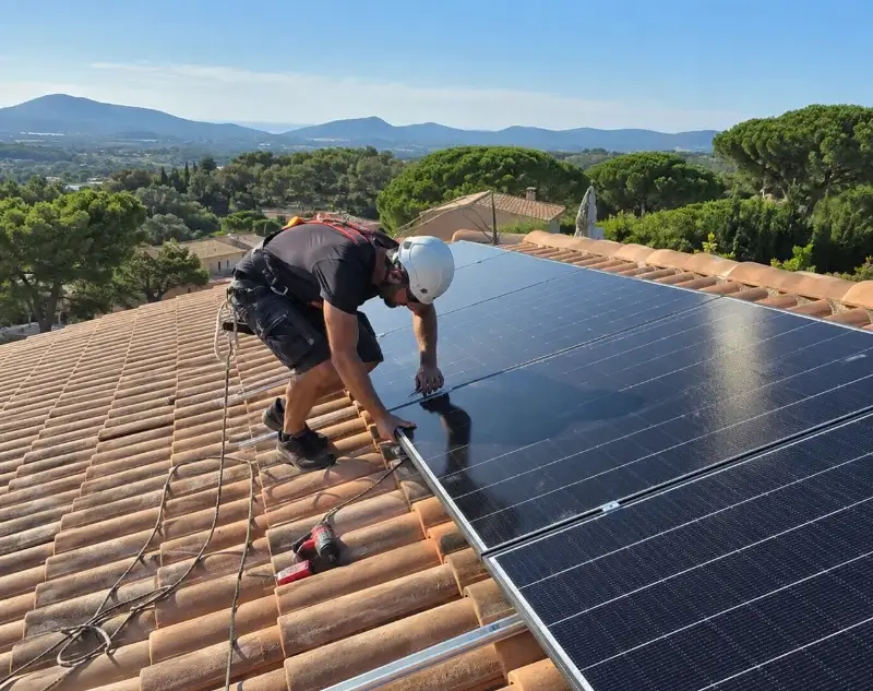 Installateur panneaux solaires Peyrus — pose photovoltaïque sur toiture