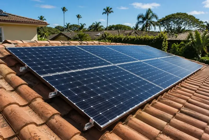 Installation de panneaux solaires à Peyrus